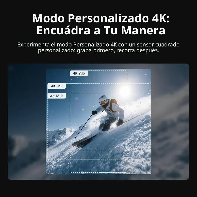 Camara Dji Osmo Action 6 Enhanced Combo, 8k 4horas