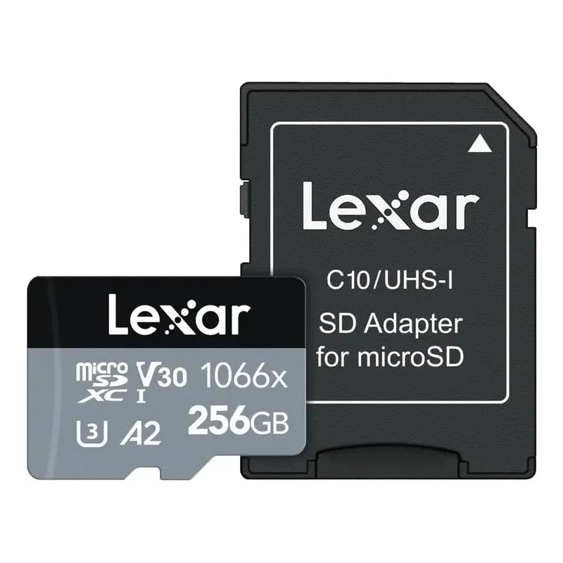 Memoria Micro Sd Lexar 1066x Uhs-i De 256gb 160mb/s 120mb/s
