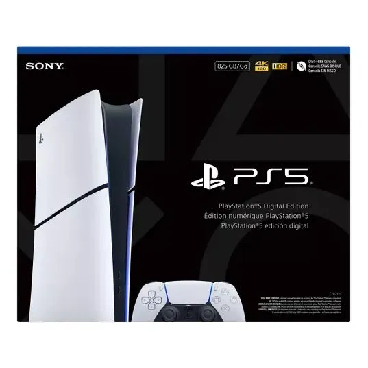 Playstation Ps5 Digital 825gb, 4k120hz 16gb Ram Ray Tracing Blanco