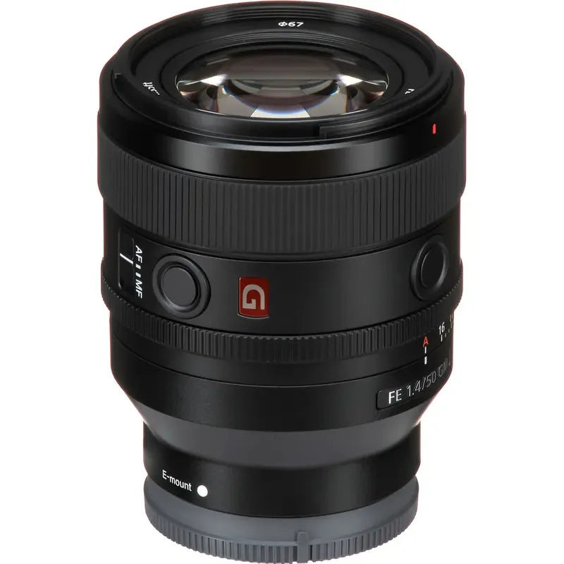 Lente Sony Fe 50mm F/1.4 Gm Sony E Negro