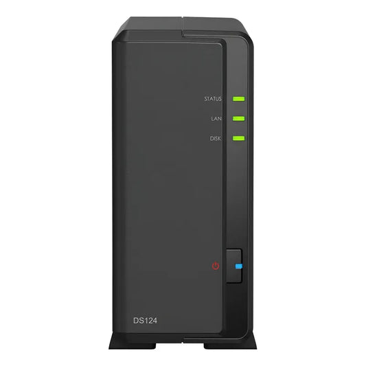 Servidor Nas Synology Diskstation Ds124 1p (sin Disco) Negro