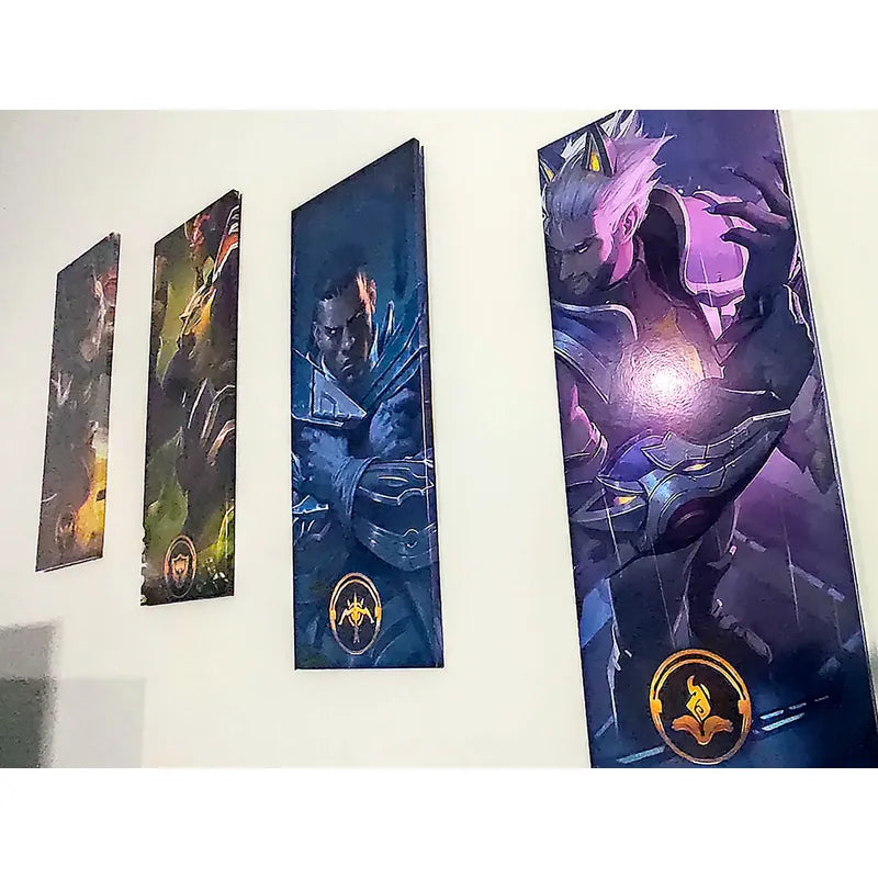 Poster League Of Legends Todos Los Campeones+ Obsequio Rp