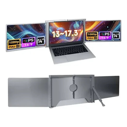 Aeezo 14 Extensor De Pantalla Pc/laptop 14,1  Windows/mac