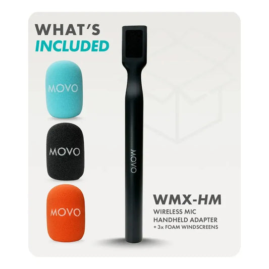 Adaptador De Micrófono Inalámbrico Movo Wmx-hm Rodé Go, Dji