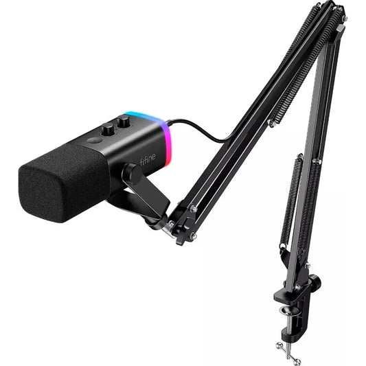 Microfono Gaming Con Brazo Fifine Ampligame Am8t