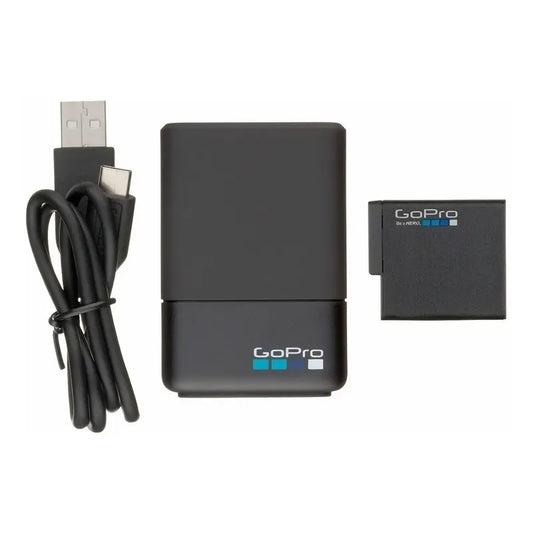 Gopro Cargador Dual + Batería Black 5, 6, 7, 8 Y 2018