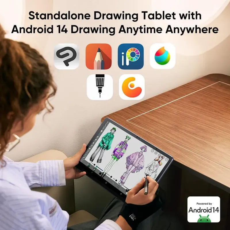 Xppen Magic Drawing Pad 12.2, 8 Gb Artistas Dibujo Digital.