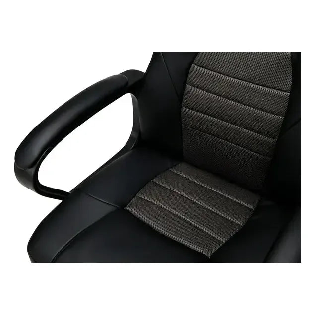 Silla Para Juegos Ofm Essentials Collection Racing Style Negro Cuero