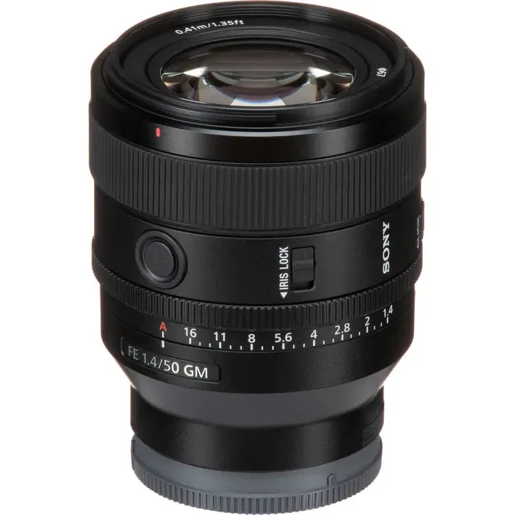 Lente Sony Fe 50mm F/1.4 Gm Sony E Negro
