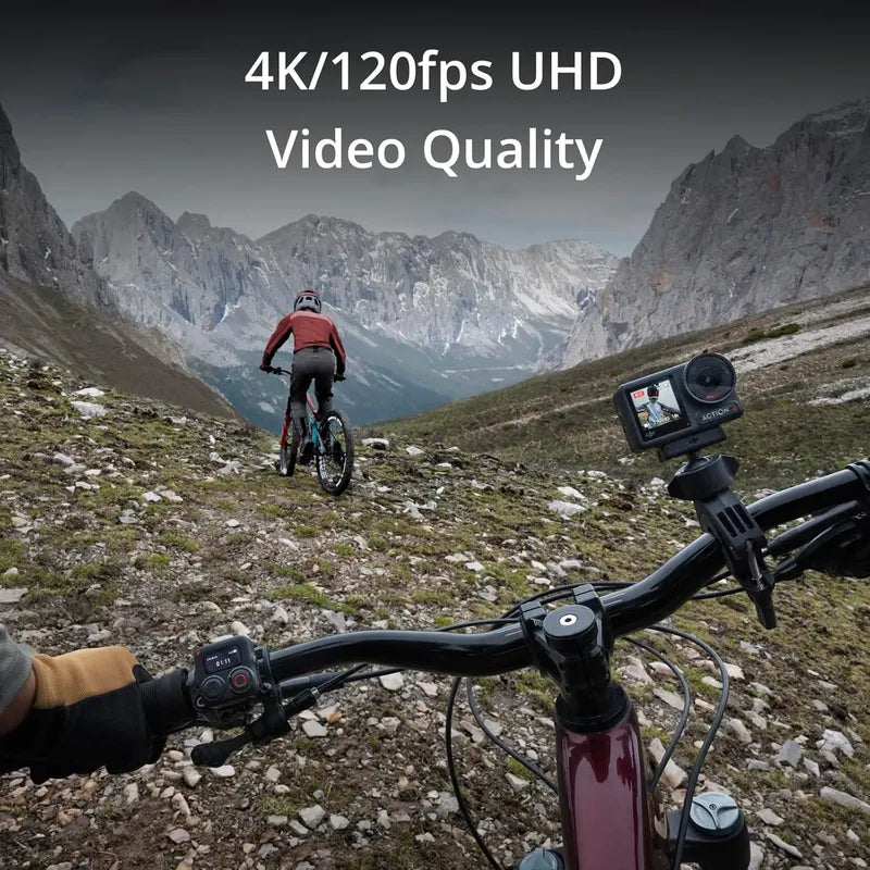 Camara Accion Dji Osmo Action 4 Standard Combo, Waterproof Negro