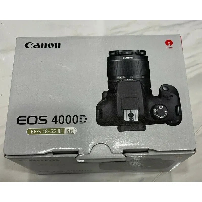 Canon Eos 4000d + Ef-s 18-55 Dc Iii Modelo Internacional