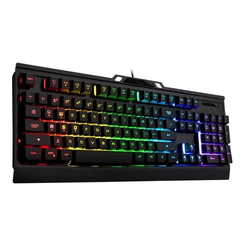 Teclado Gaming Membrana Rosewill Neon K54 Rgb Anti-ghosting Negro