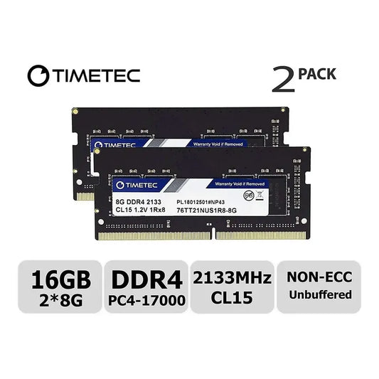 Memoria Ram Timetec 16gb Kit 2x8 Ddr4 Laptop