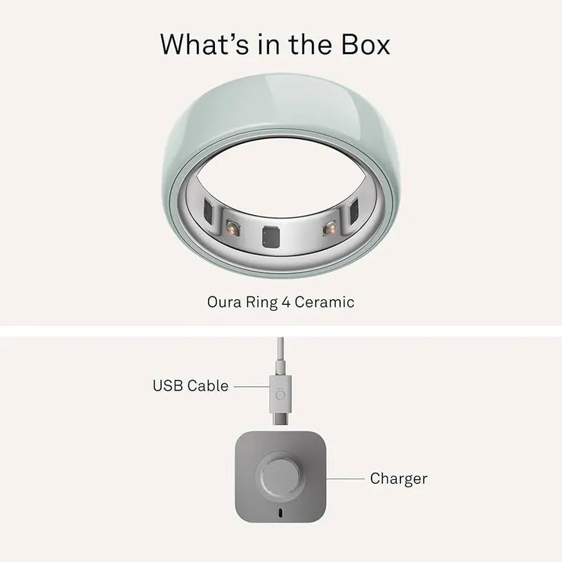 Oura Ring 4 Ceramic Tide:monitoriza Estrés Sueño Salud Y+