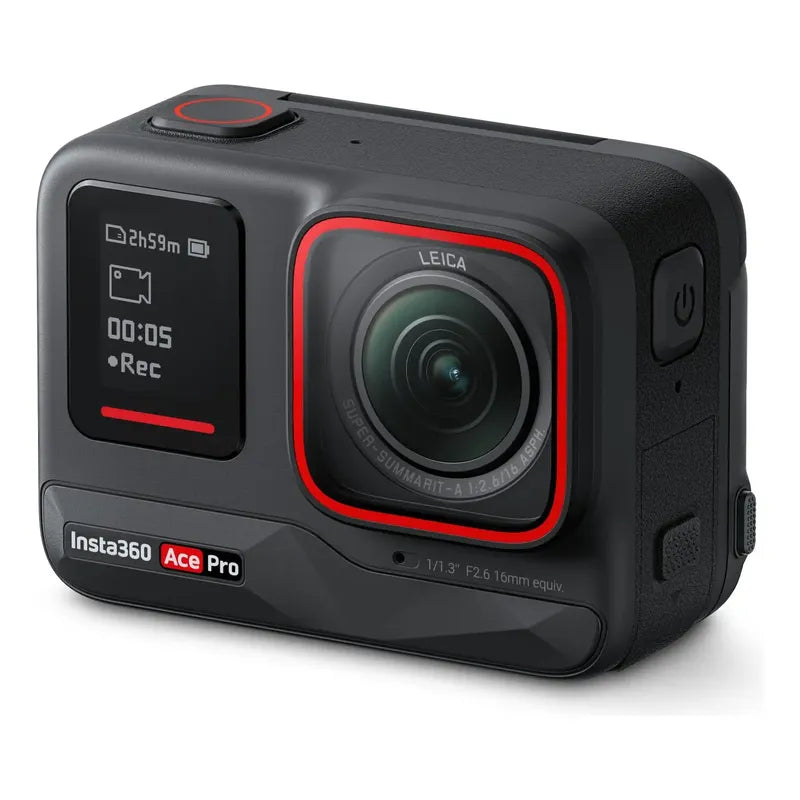 Cámara De Acción Insta360 Ace Pro 8k, 48 Mp, Adventure Kit Gris Oscuro