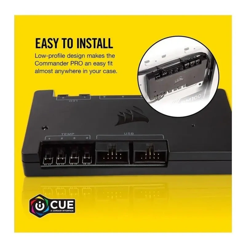 Corsair Commander Pro Controlador Rgb Y Ventilador Digital