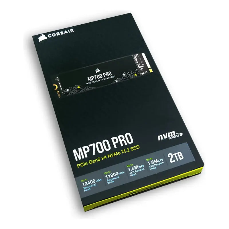 M.2 Corsair Mp700 Pro 2tb Pcie Gen5 X4 Nvme 2.0, 12.000 R/w