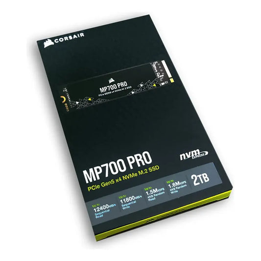 M.2 Corsair Mp700 Pro 2tb Pcie Gen5 X4 Nvme 2.0, 12.000 R/w