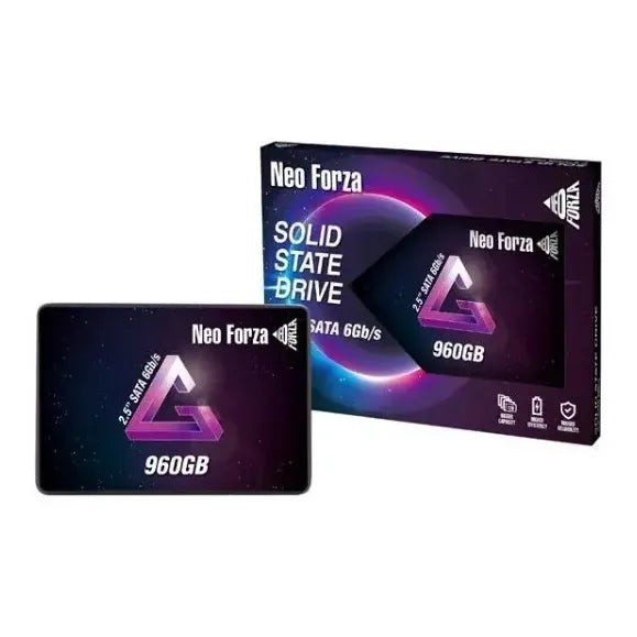 Disco Ssd Neo Forza Nfs01 2.5  960gb 3d Tlc Sata Iii  Negro
