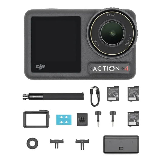 Camara Dji Osmo Action 4 Adventure Combo Gris Oscuro