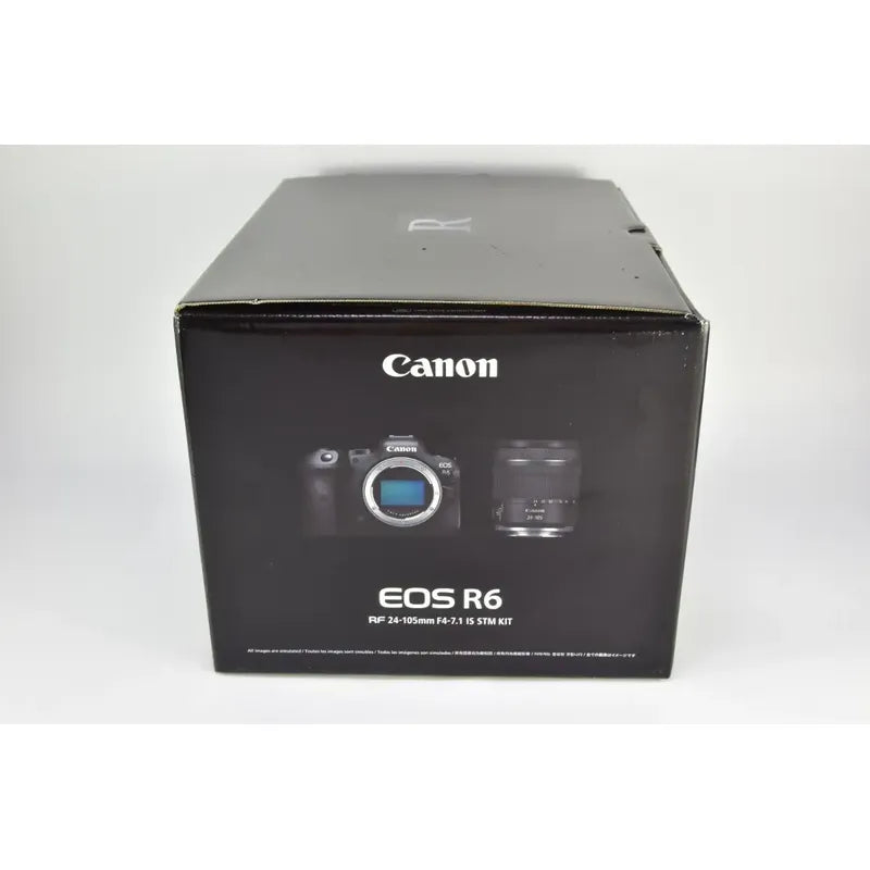Camara Canon Eos R6 20.1mp+ Rf 24-105mm F/4-7.1 Is Stm Kit Negro