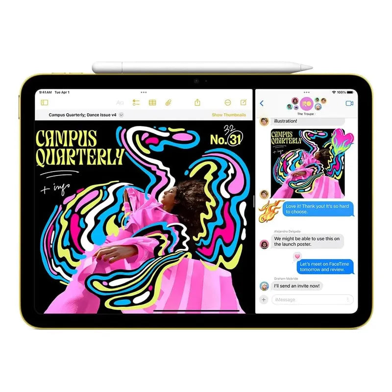 Apple iPad 11-inch: A16 Chip 128gb, Wi-fi 6 Touch Id