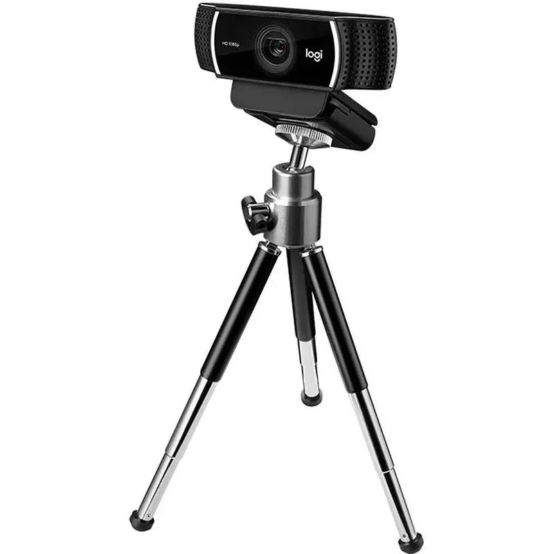 Cámara Logitech C922 Pro Hd Stream Webcam+ Tripode Negro
