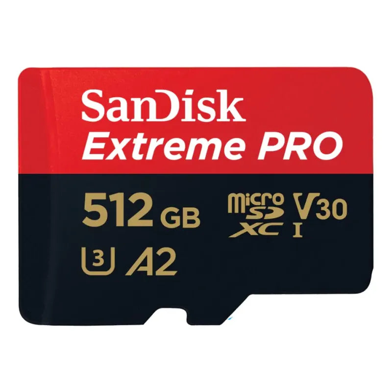 Microsdxc 512gb Sandisk Extreme Pro Uhs-i U3 V30 A2 200mb/s