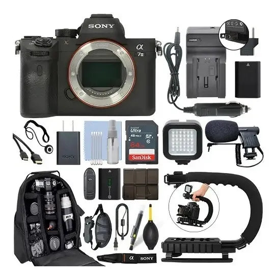 Cámara Digital Sony Alpha A7 Iii+ Accesorios Creator Edition Negro