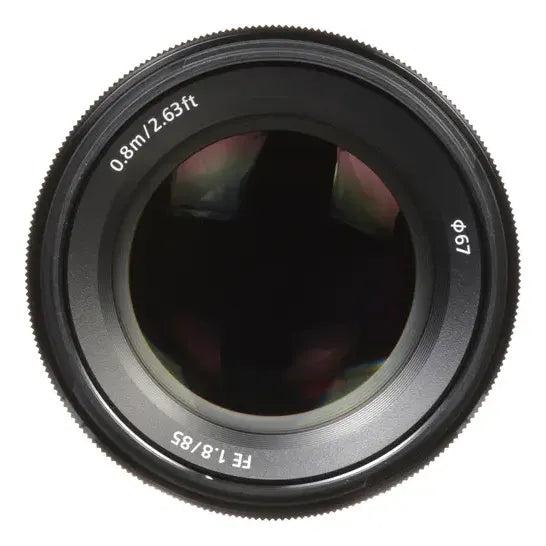 Lente Sony Fe 85mm F1.8 Fe Negro