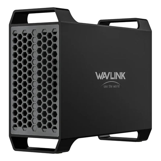 Gabinete Discos Duros De 4 Bahías Para Hdd/ssd De 3,5 /2,5  Negro