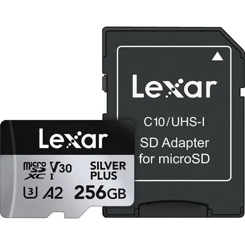 Memoria Microsdxc Lexar Profesional Silver Plus Uhs-i 256 Gb