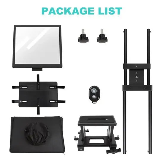 Gvm Tq-l Teleprompter 15  Pantalla Profesional