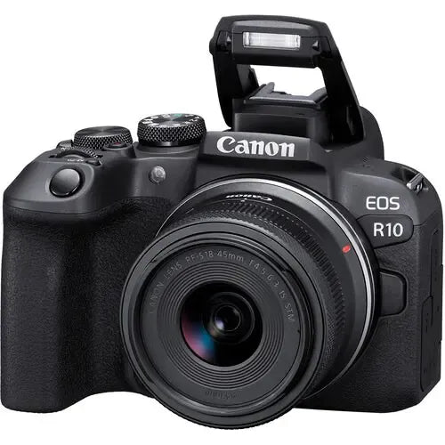 Camara Canon Eos R10+ Lente Rf-s 18-45mm Is Stm 4k