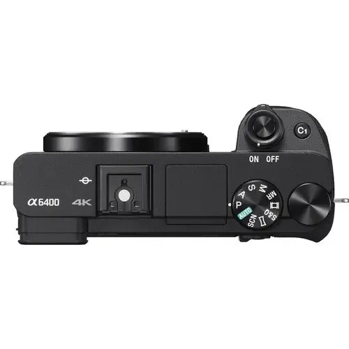 Camara Sony Alpha A6400 Lente E Pz 16-50mm F3.5-5.6 Oss Ii Negro