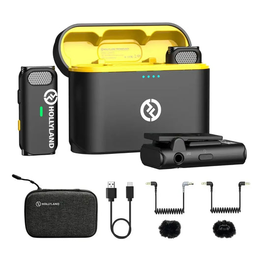 Microfono Profesional Wireless Hollyland Lark M1 Duo Bcv