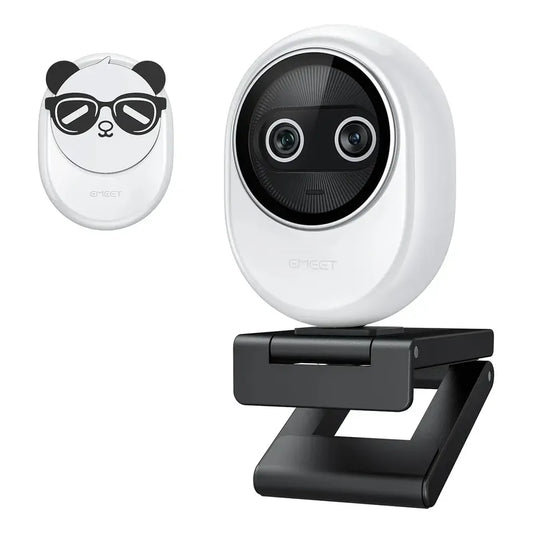 Cámara Web Emeet Piko Plus 4k Doble Cámara Y Tecnología Ia