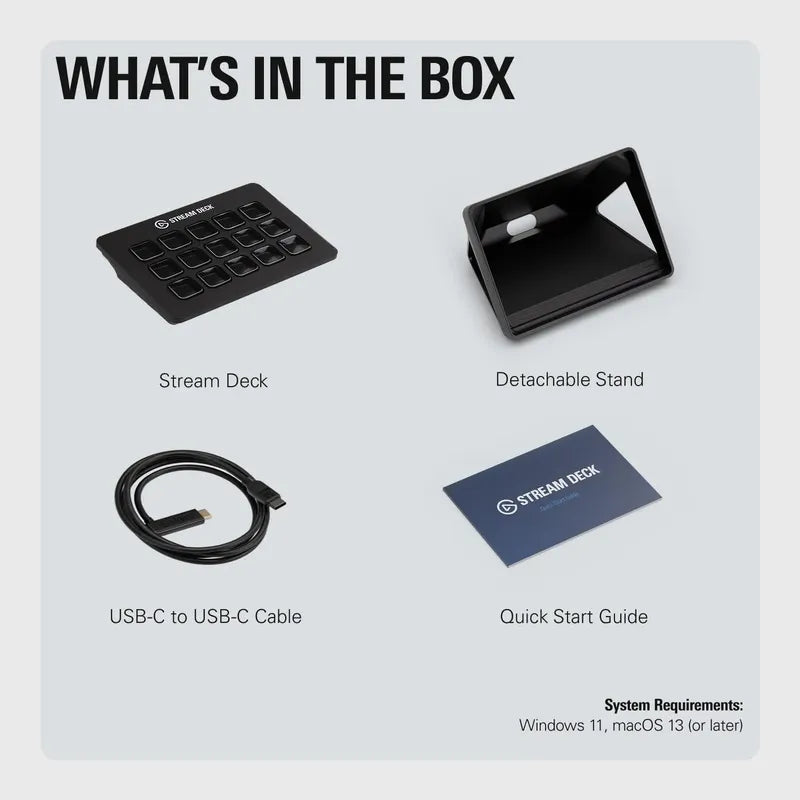 Elgato Stream Deck Mk.2 Controlador De Estudio