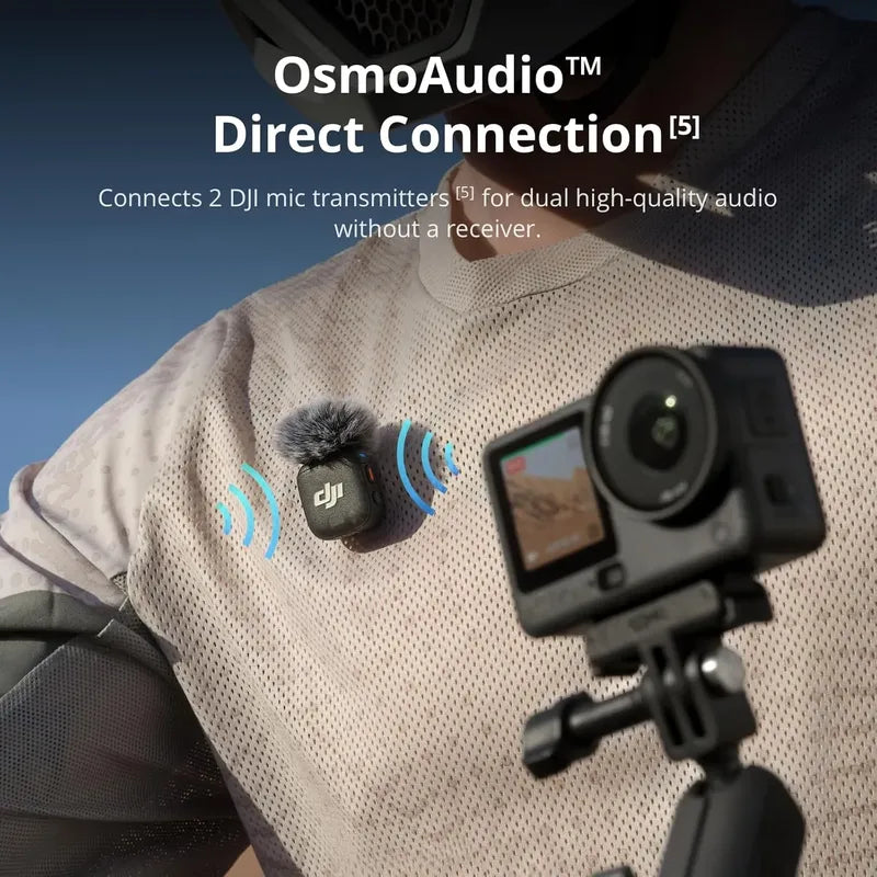 Camara Dji Osmo Action 6 Enhanced Combo, 8k 4horas