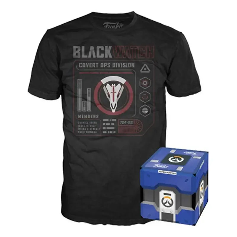 Camiseta Funko Pop Overwatch Solo Talla L Negro Pop Overwatch L