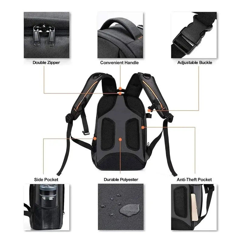 Bolso Mosiso Mediano Para Camaras Profesionales Dslr