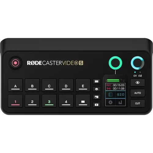 Rode Caster Video S Estudio De Producción De Audio Integrado