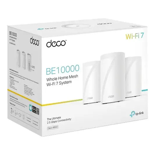 Router Tp-link Deco Be63 Be10000 Mesh 2.5g Wifi 7 3pack