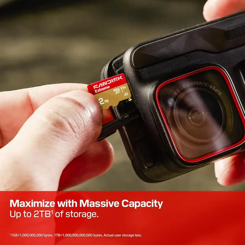 Microsd Sandisk  Extreme 1tb Uhs-i 4k Con Adaptador Sd