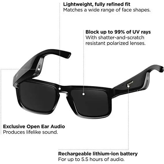 Lentes Bose Frames Tenor Style Inteligentes, Audio Bluetooth