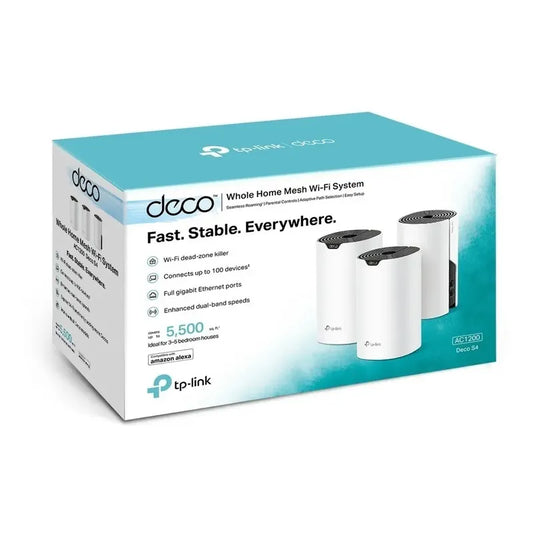 Router Sistema Wifi Malla Tplink Mesh Gigabit Deco S4 5600ft