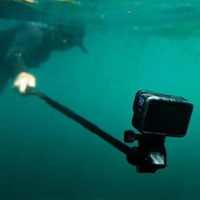 Poste Gopro Extensible + Control Remoto Bluetooth Hero 11/12 Negro