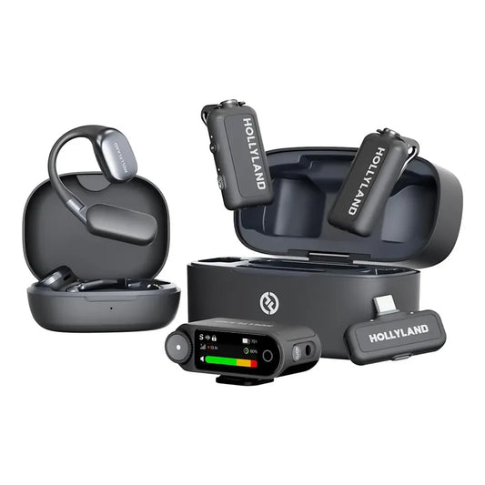 Hollyland Lark Max 2 Ultimate Combo+ Audífonos De Monitoreo