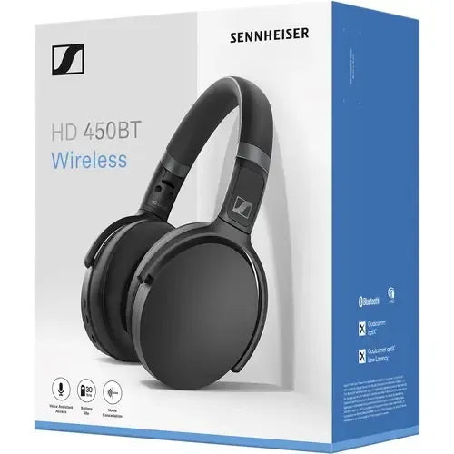 Audifonos Sennheiser Hd 450bt Wireless, Cancelacion Ruido