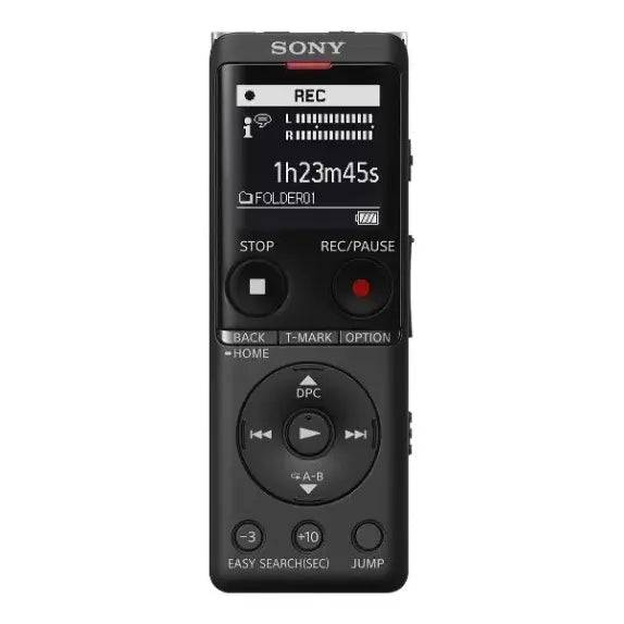 Grabadora De Voz Digital Sony Icd-ux570, Mic S, 22 Horas. Negro
